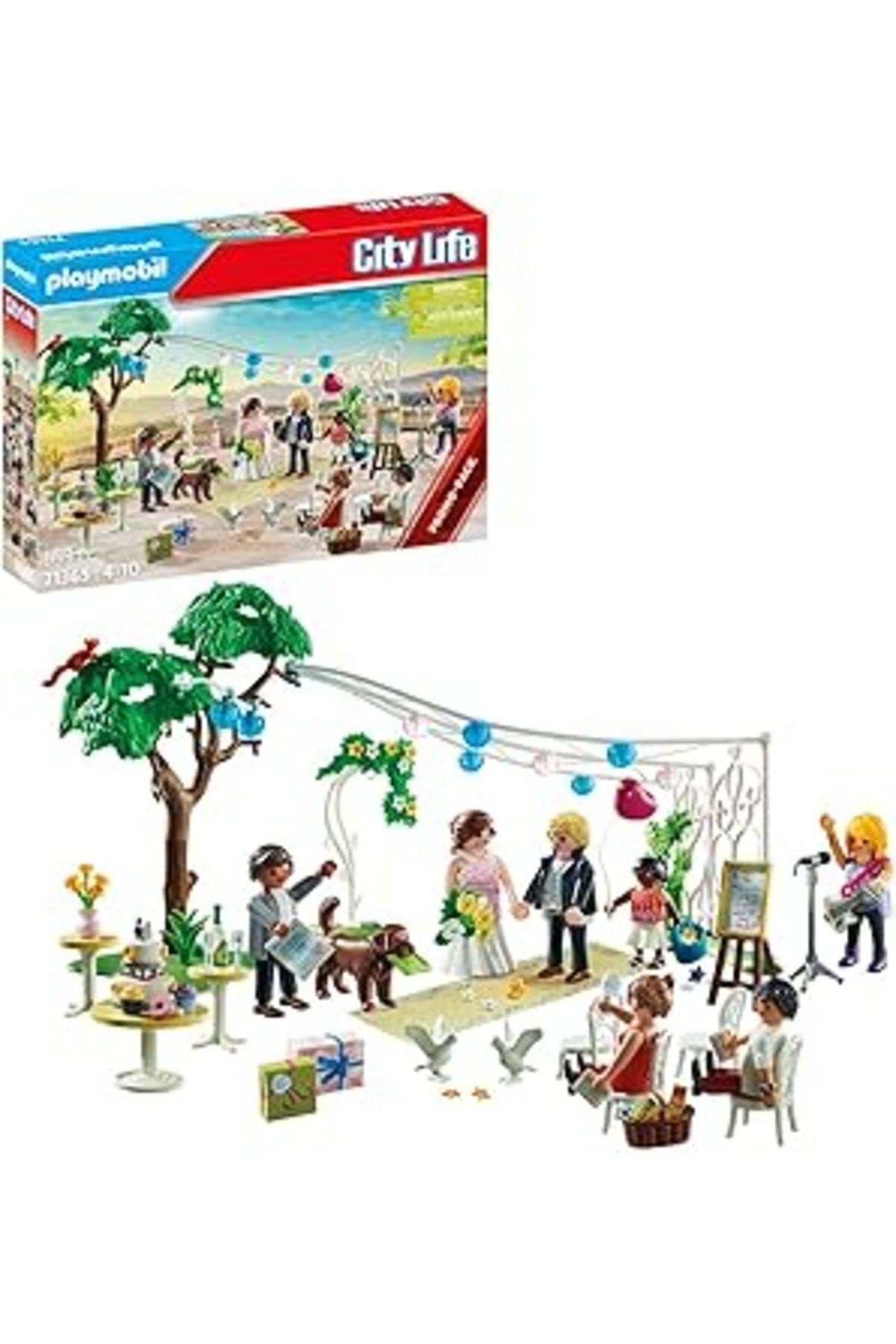 Pazarcan Playmobil City Life 71365 Promosyon Paketi Düğün Kutlaması, Rüya Gibi Romantik Evlilik Töreni, Düğü