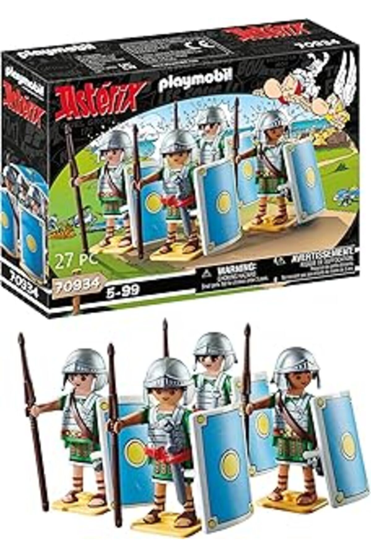 Pazarcan Playmobil Asterix 70934 Roman Troop, 5 Yaş Ve Üstü Çocuklar Için Oyuncak
