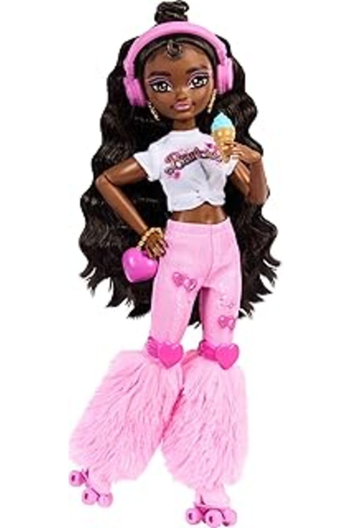 Karachil Barbie Dream Besties™ Paten Partisi™ 'brooklyn' Bebek Ve Aksesuarları Rüya Arkadaşlar Patenci Bar