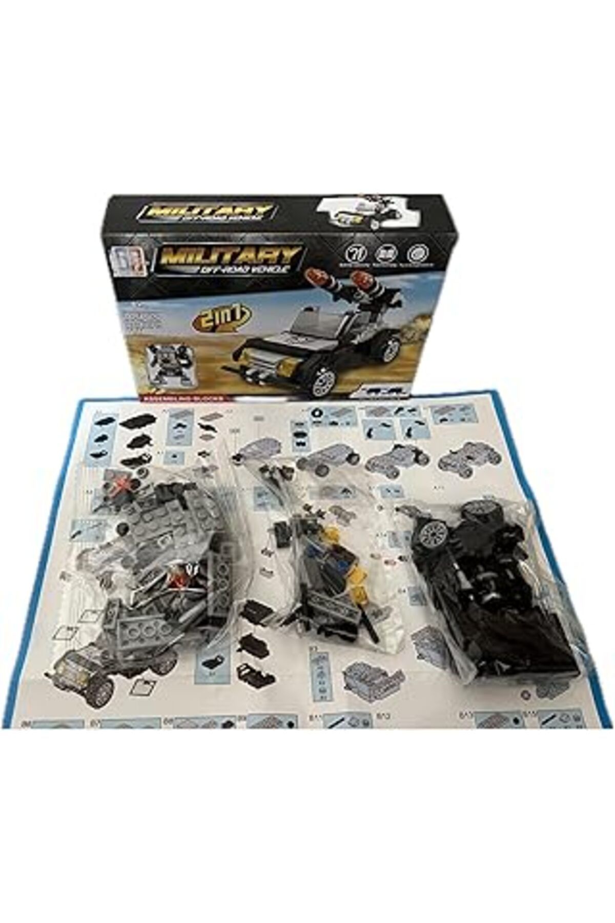 Roses Store Yapım Seti Military 104 Parçalı