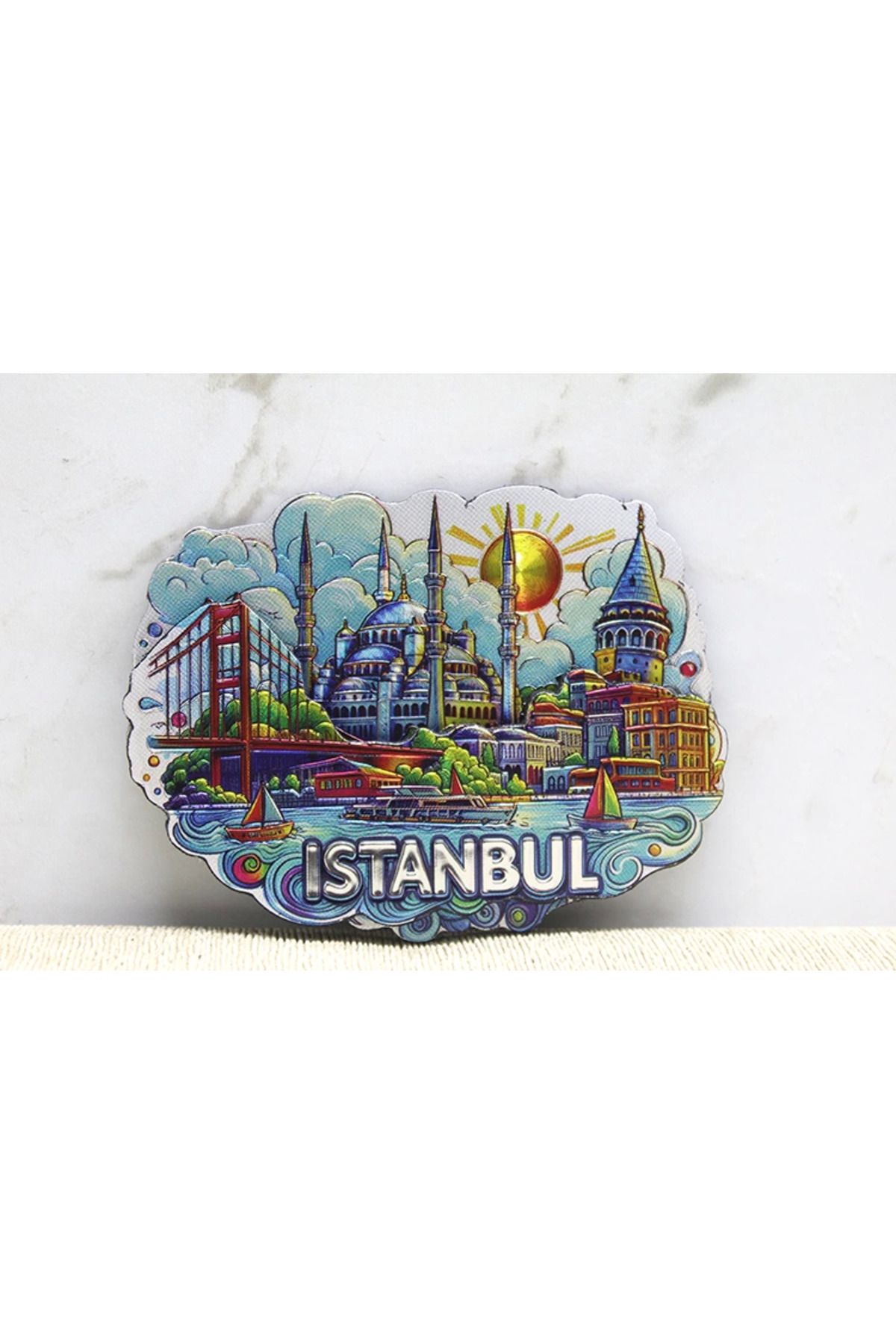 YNT İthalat Silikon İstanbul Temalı Magnet Alk4342