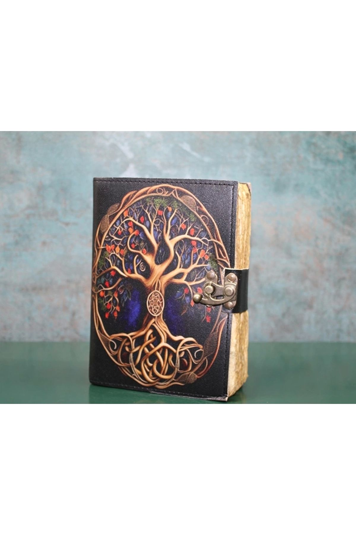 shop Hayat Ağacı Deri Defter Model 2