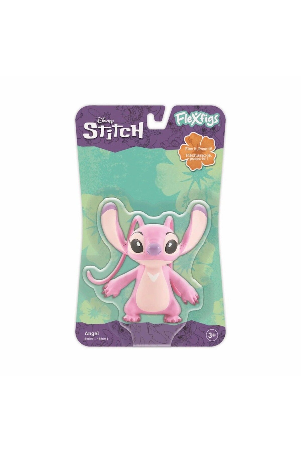 OyuncaklarÜlkesi Orijinal Disney Flexfigs Stitch Angel Oyuncakları Figürleri 10cm