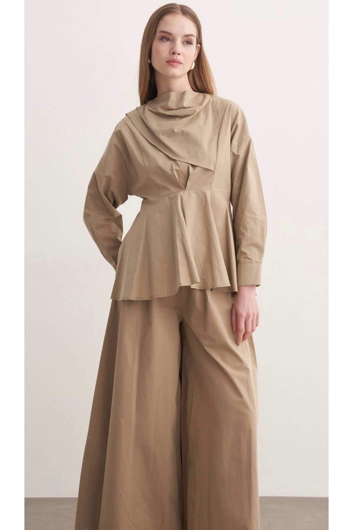 sensa collection Bol Paça Pantolonlu Takım Alt Üst Takım