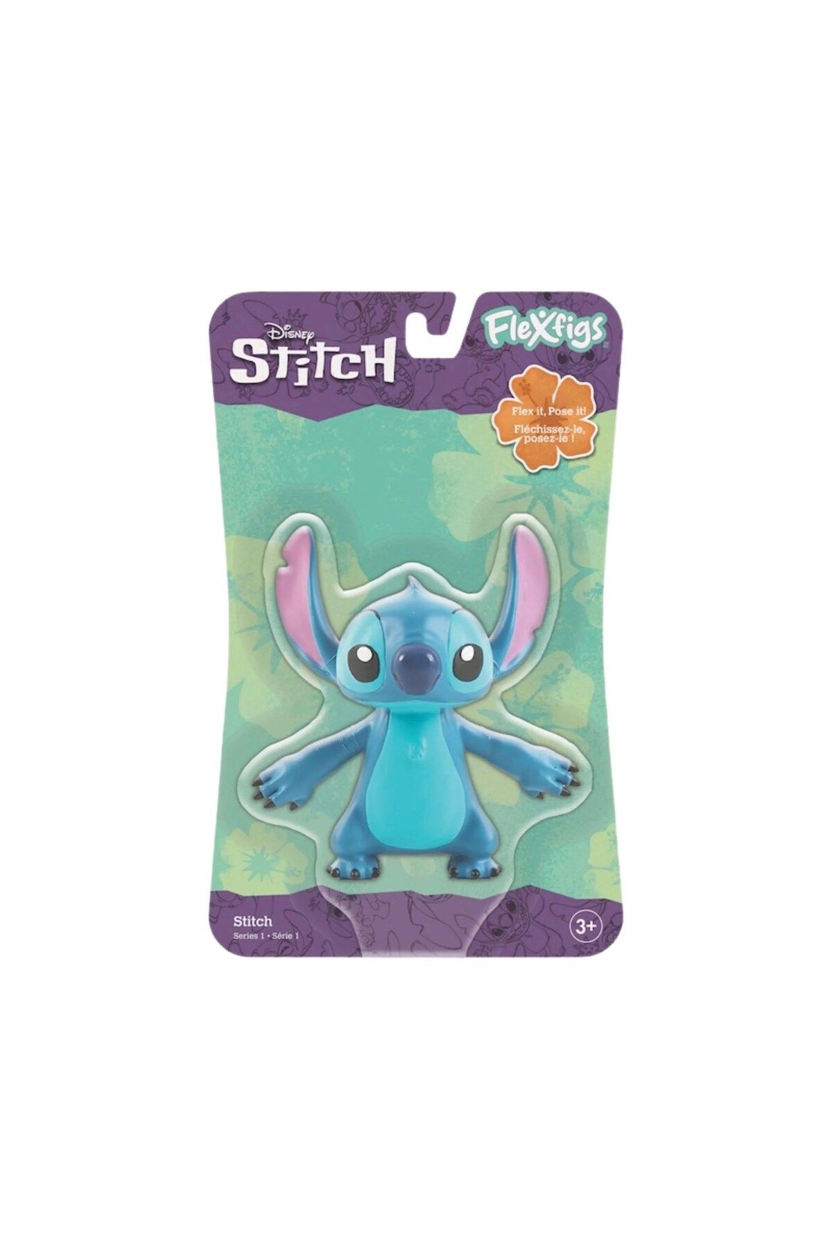 OyuncaklarÜlkesi Orijinal Disney Flexfigs Stitch Oyuncakları Figürleri 10cm