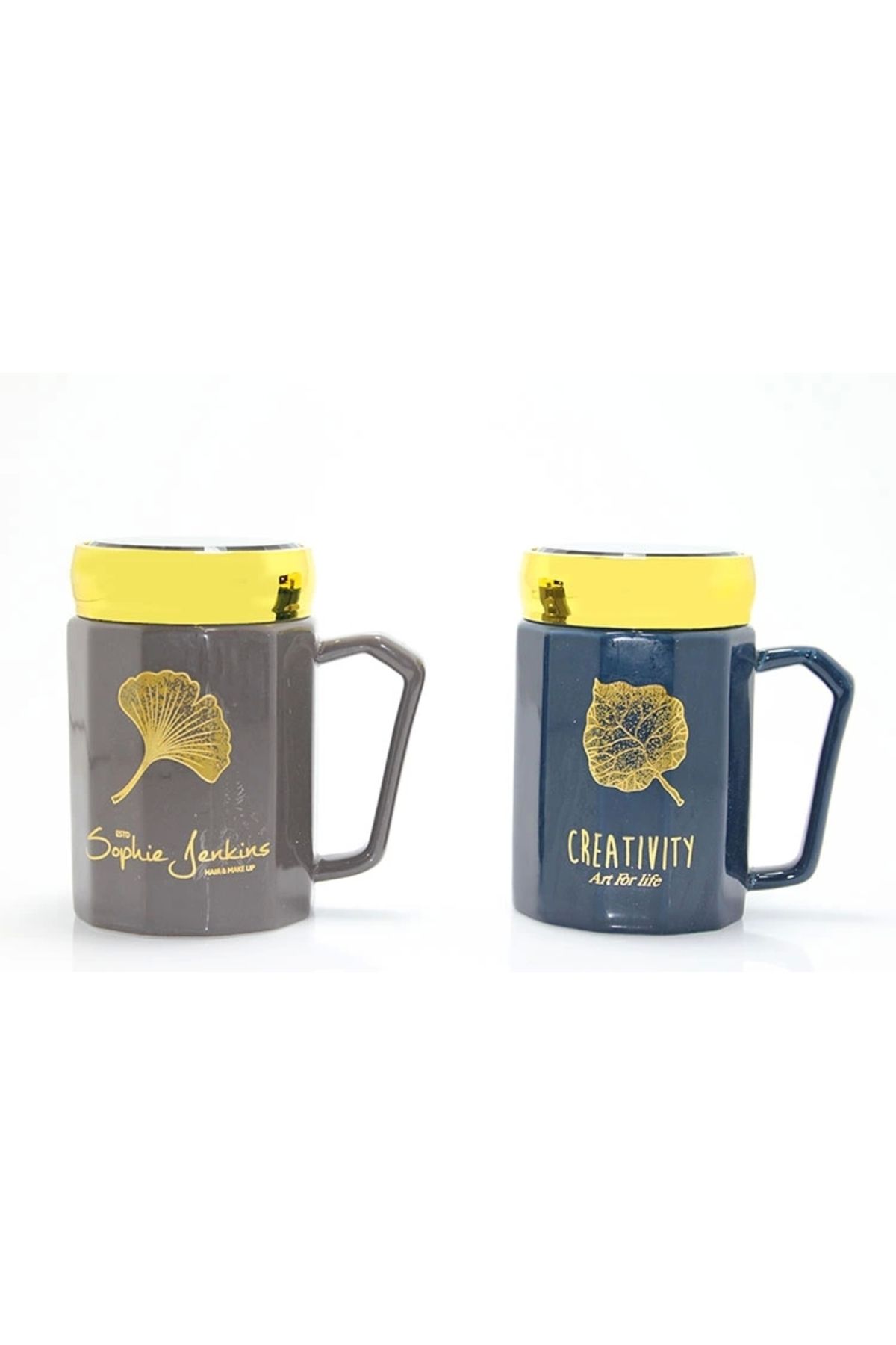 shop Ayna Kapaklı Porselen Kupa Bardak