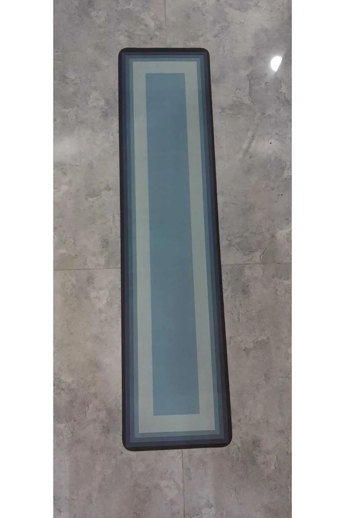 MAİN SHOP Sihirli Su Emici Mutfak Paspası Banyo Paspası Kaymaz Tabanlı 156x38 cm Yazısız Model M-61