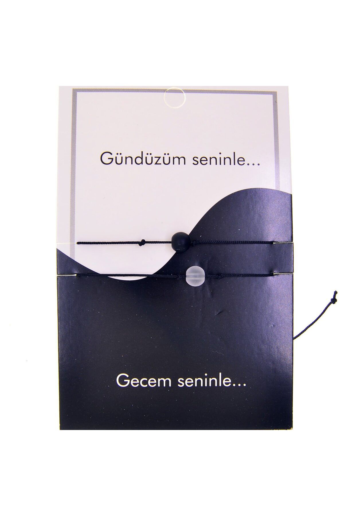 YümanınYumağı Gündüz Gece Arkadaş Şans Bilekliği