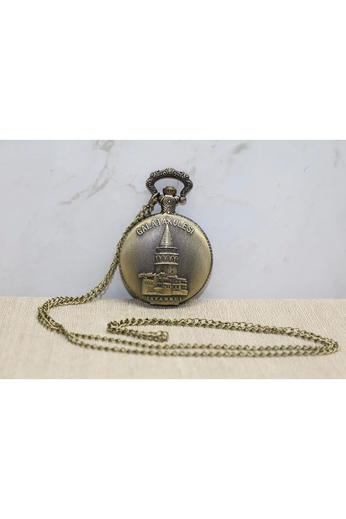 shop Galata Kulesi Tasarımlı Köstekli Saat