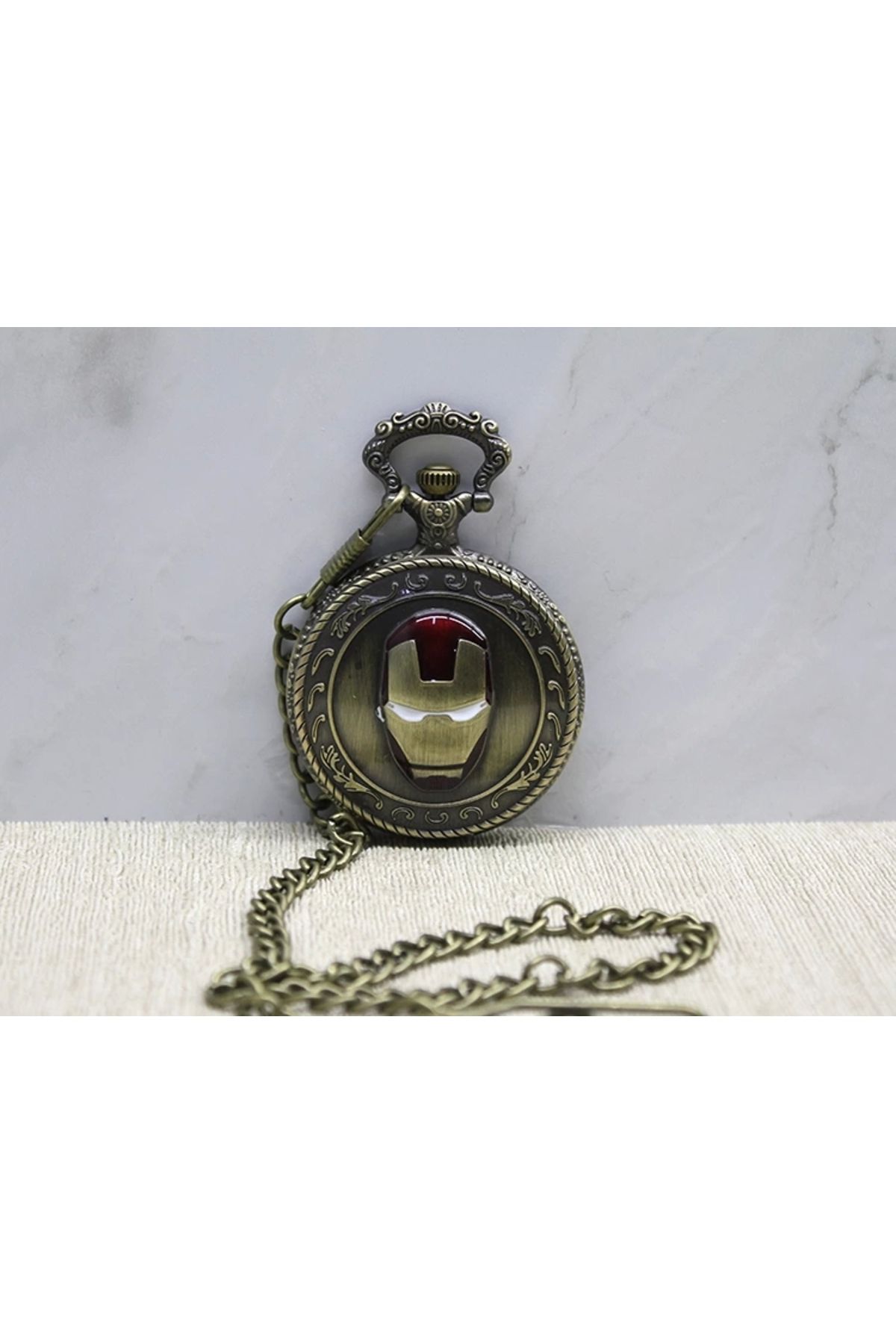 shop Iron Man Tasarımlı Köstekli Saat