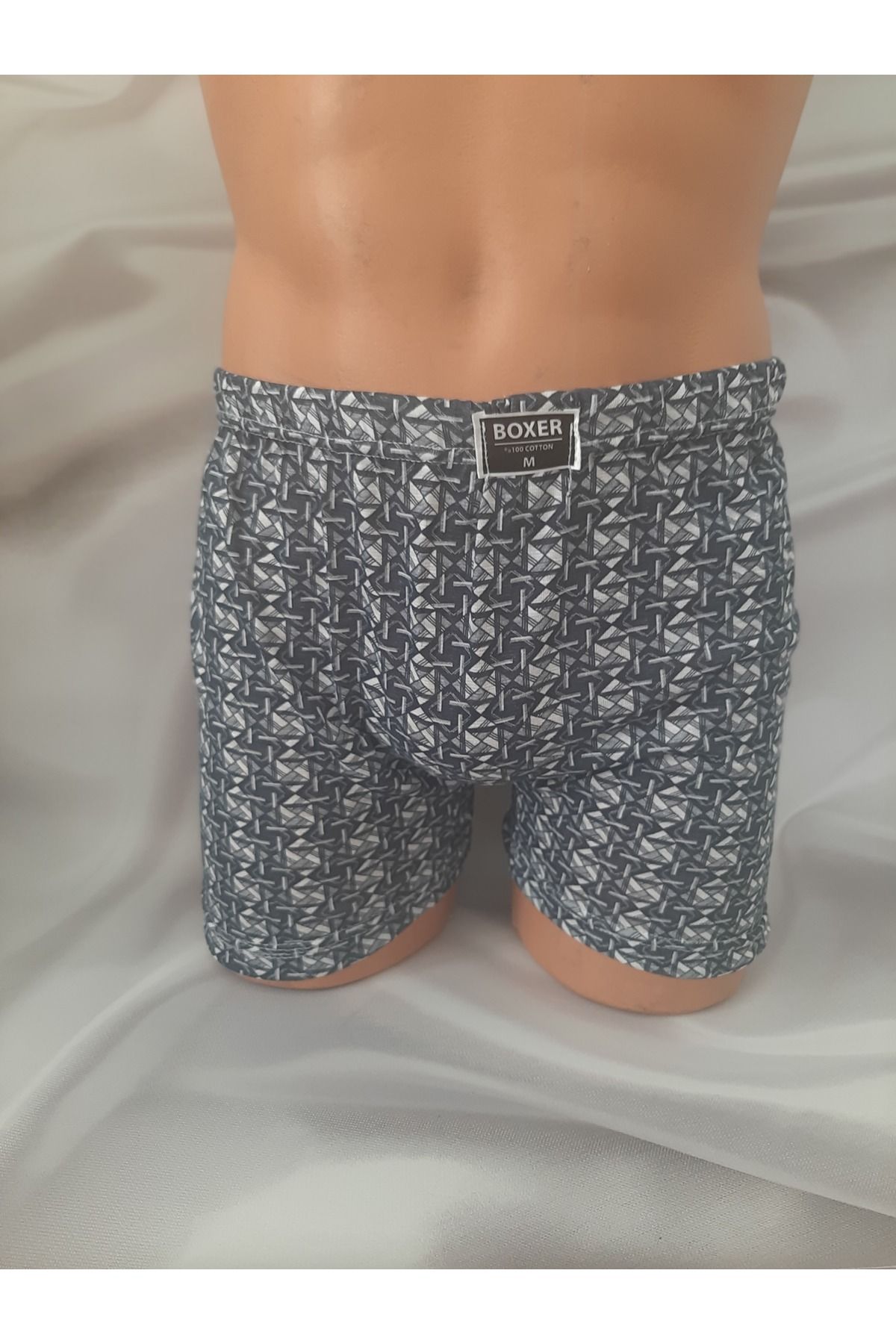 Butik Lacivert %100pamuk cotton rahat kullanışlı erkek boxer
