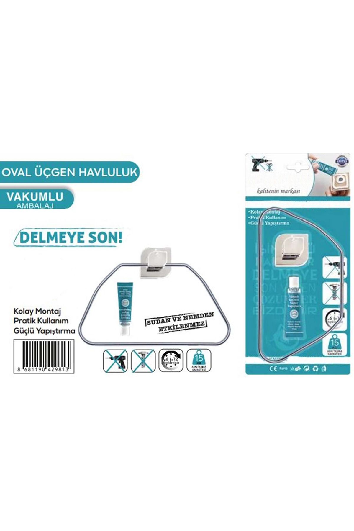 KANDİLLER YAPIŞKANLI OVAL ÜÇGEN HAVLULUK