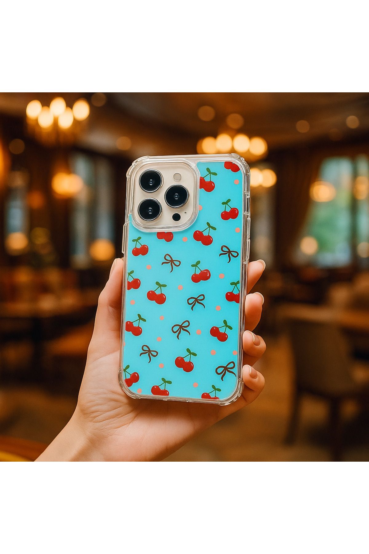 AQUA AKSESUAR Apple iPhone 16 Pro Uyumlu Kamera Çıkıntılı İnce Darbe Emici Kapak