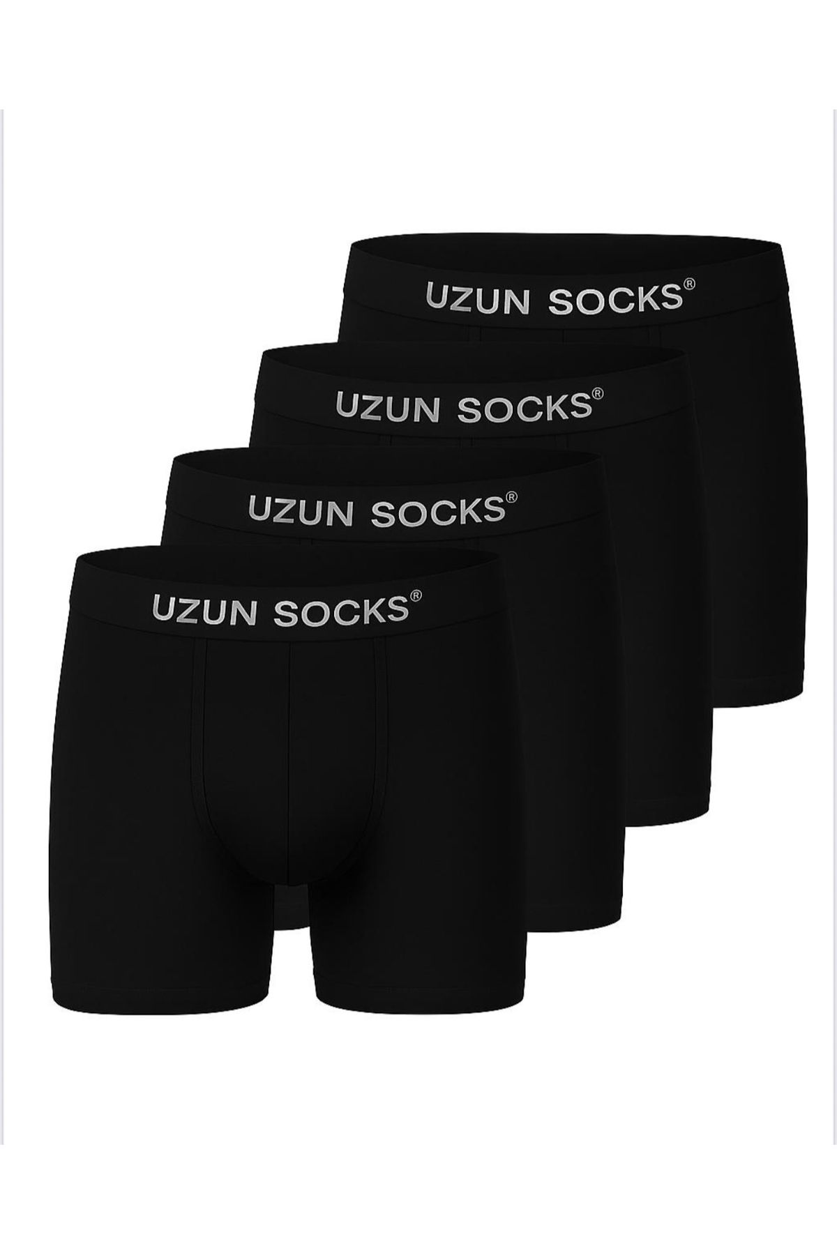 UZN SOCKS Uzun Socks Erkek Boxer - %100 Pamuklu, Nefes Alabilir Rahat İç Giyim