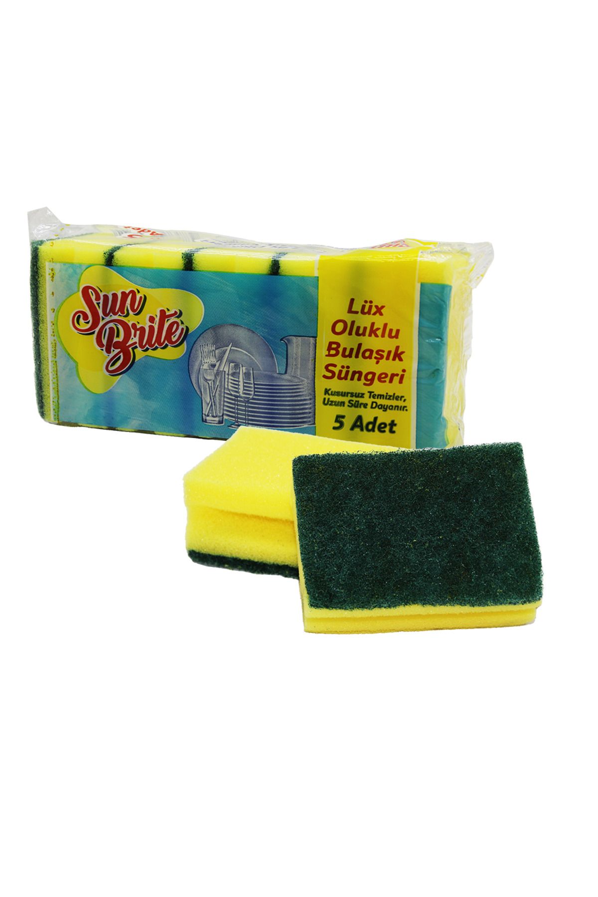 STOREMAX 5 PARÇA OLUKLU BULAŞIK SÜNGERİ Star Collectionbuy 1051353