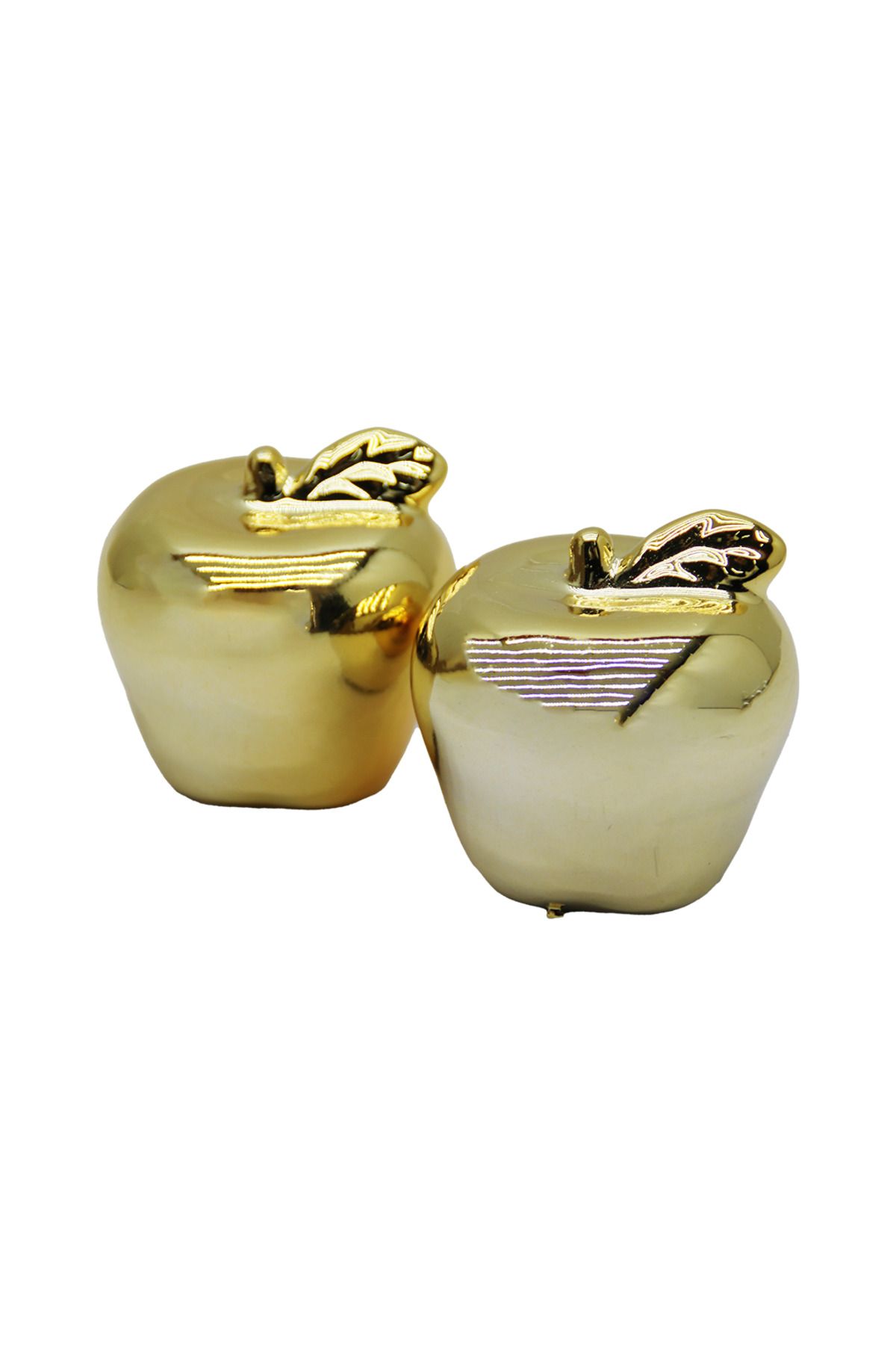 STOREMAX nffastore GOLD KÜÇÜK BOY SERAMİK ELMA DEKORATİF SÜS - 9524 Star Collectionbuy 1051353