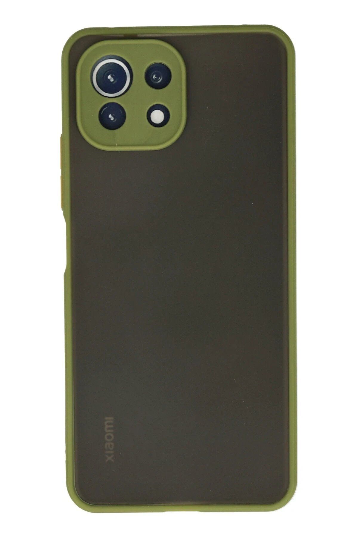 Toptan Bulurum Xiaomi Mİ 11 Lite Kılıf Montreal Silikon Kapak - Açık Yeşil