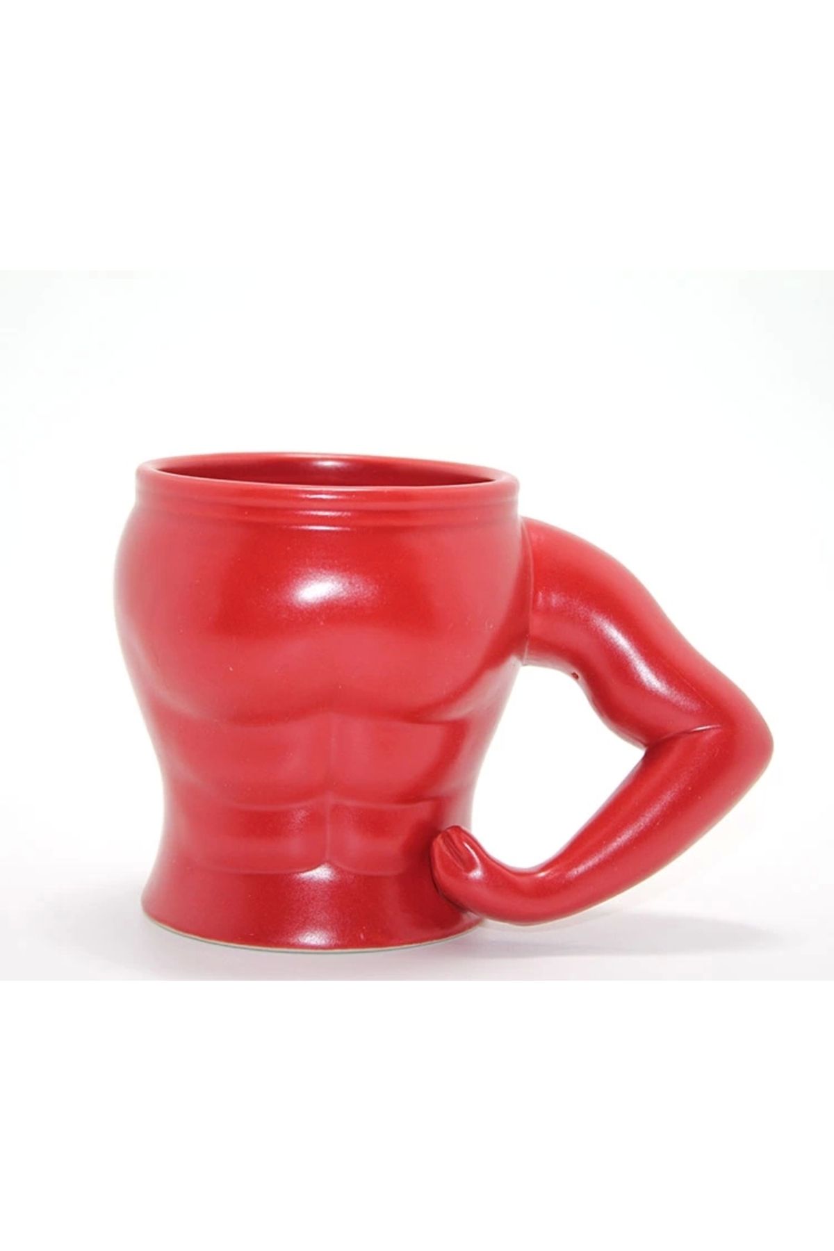 shop Vücut Porselen Kupa Bardak Kırmızı Renk