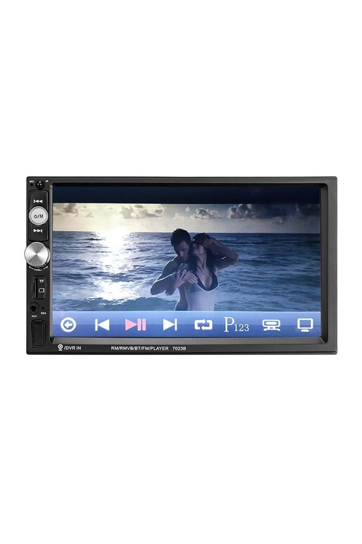 TECHSTAR-MP5 Player Car Universal 7023B Rear View Camera HD Screen 7 Inch Bluetooth MirrorLink Android IoS 3