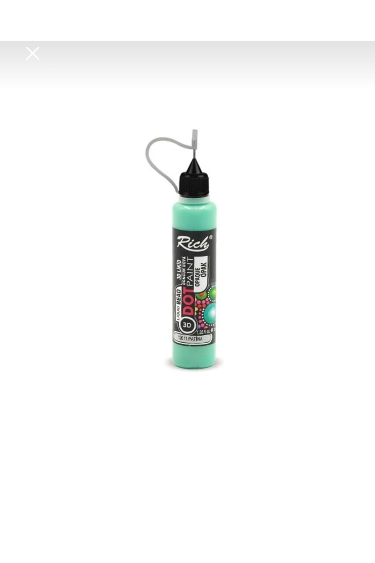 Atölyeizgi Rich Dot paint boncuk boya patina 40 cc