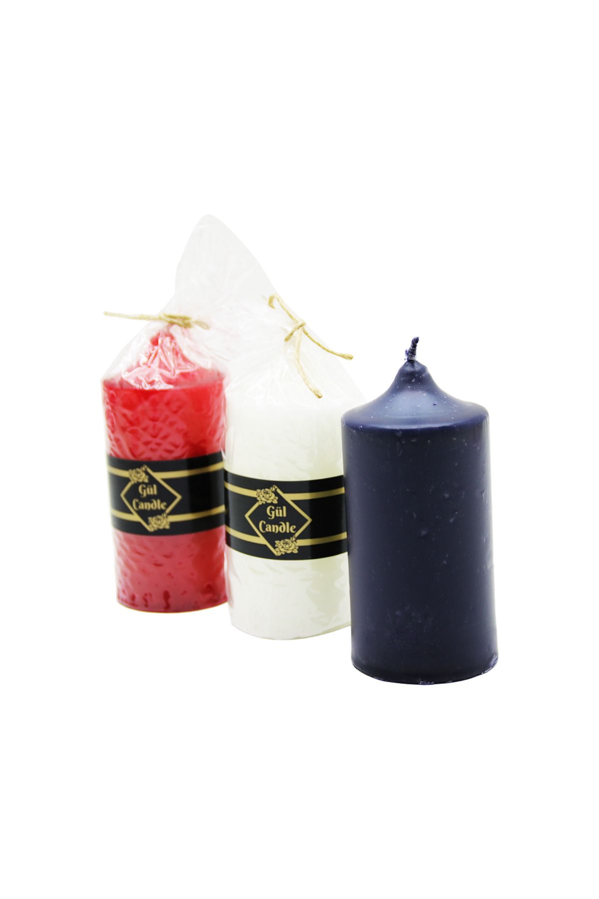 STOREMAX nffastore 5X10 - ORTA RENKLİ TAKOZ MUM Star Collectionbuy 1051353