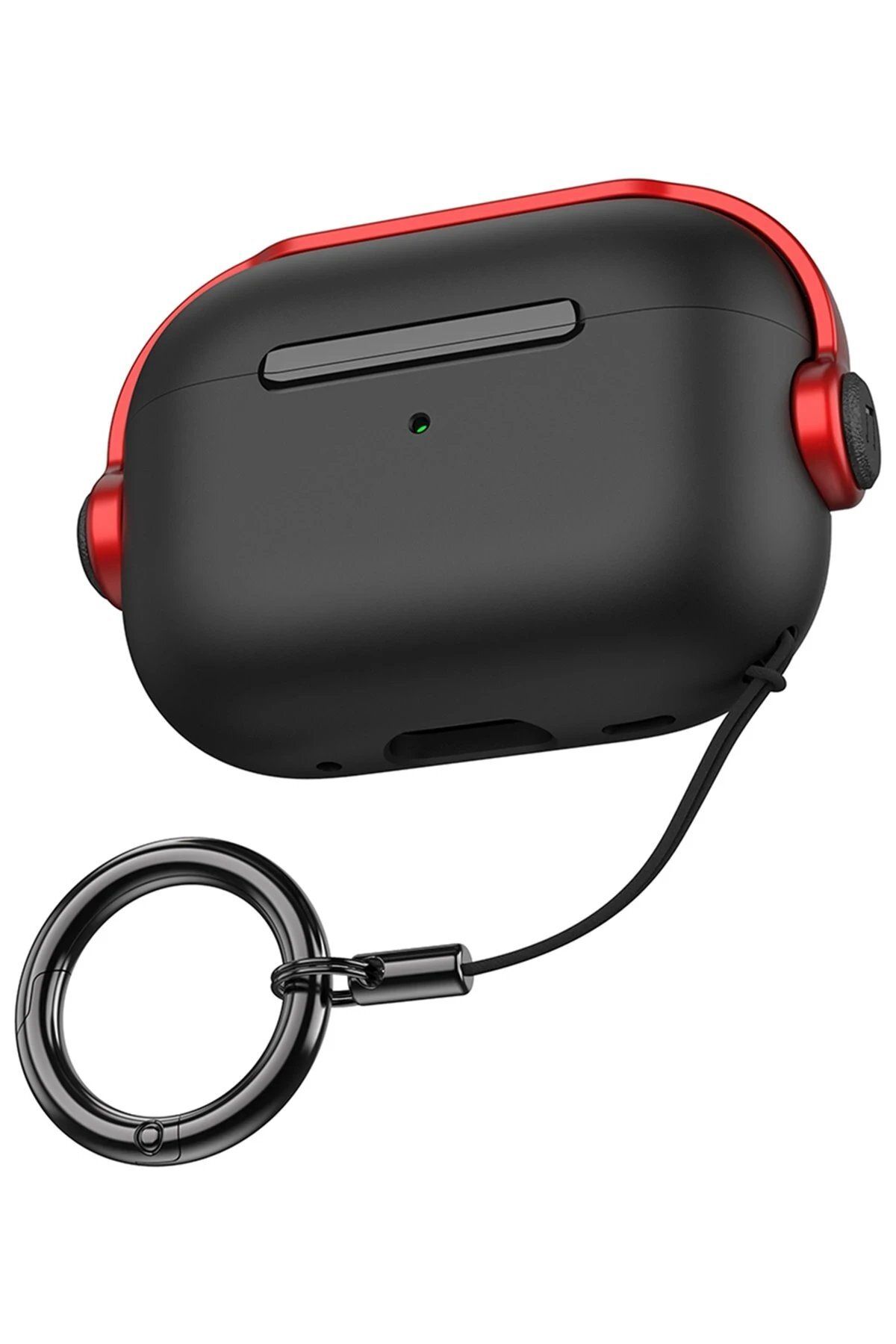 Toptan Bulurum Airpods 3 (3.nesil) Cool Kılıf - Siyah-Kırmızı