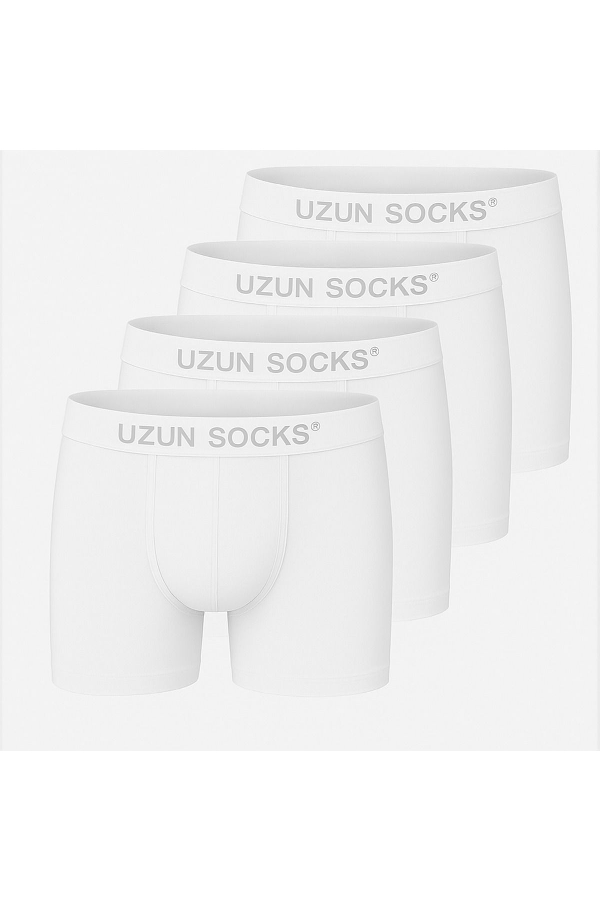 UZN SOCKS Uzun Socks Erkek Boxer - %100 Pamuklu, Nefes Alabilir Rahat İç Giyim
