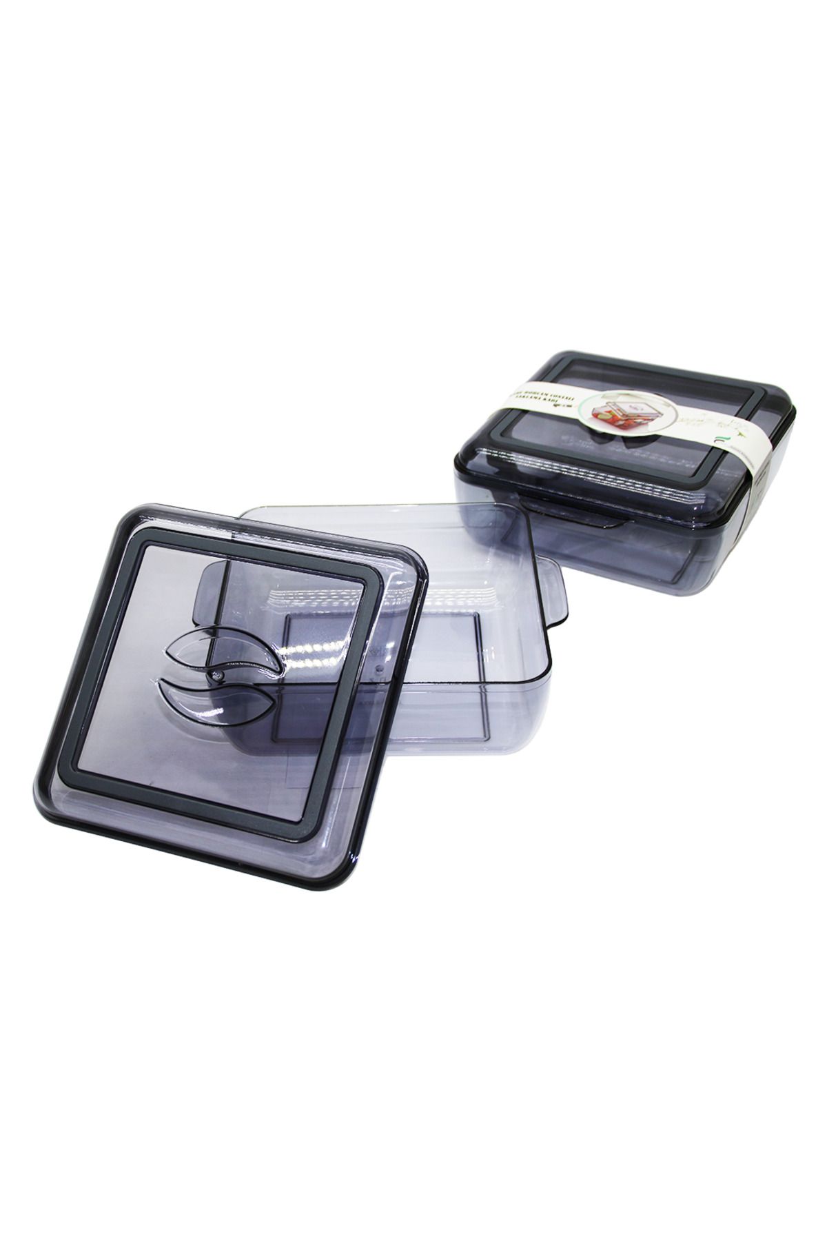 STOREMAX nffastore MİKA KARE CONTALI BORCAM SAKLAMA KABI 2LT Star Collectionbuy 1051353
