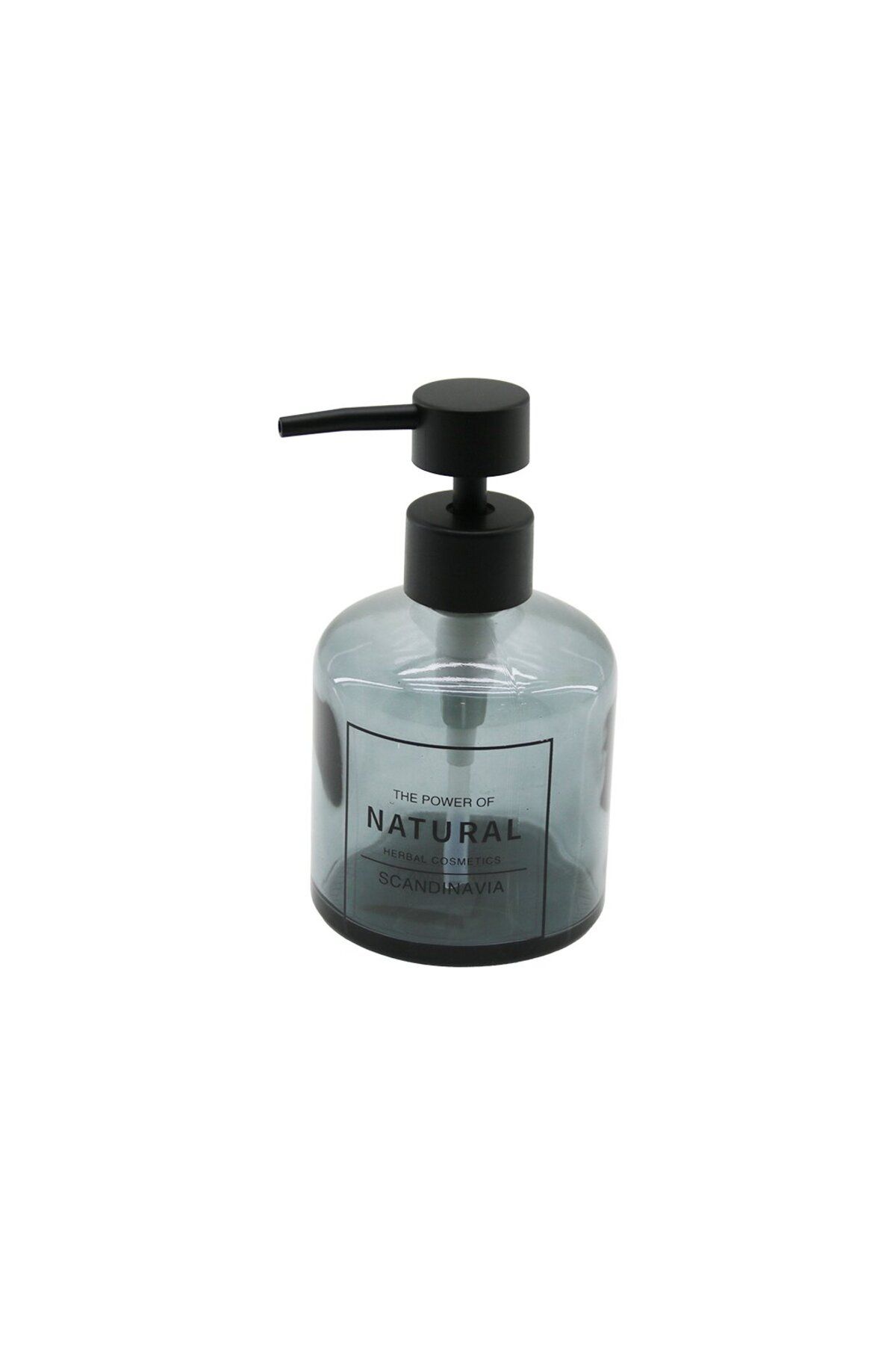 STOREMAX nffastore DÜZ SİYAH ŞEFF CAM SIVI SABUNLUK 330 ML Star Collectionbuy 1051353