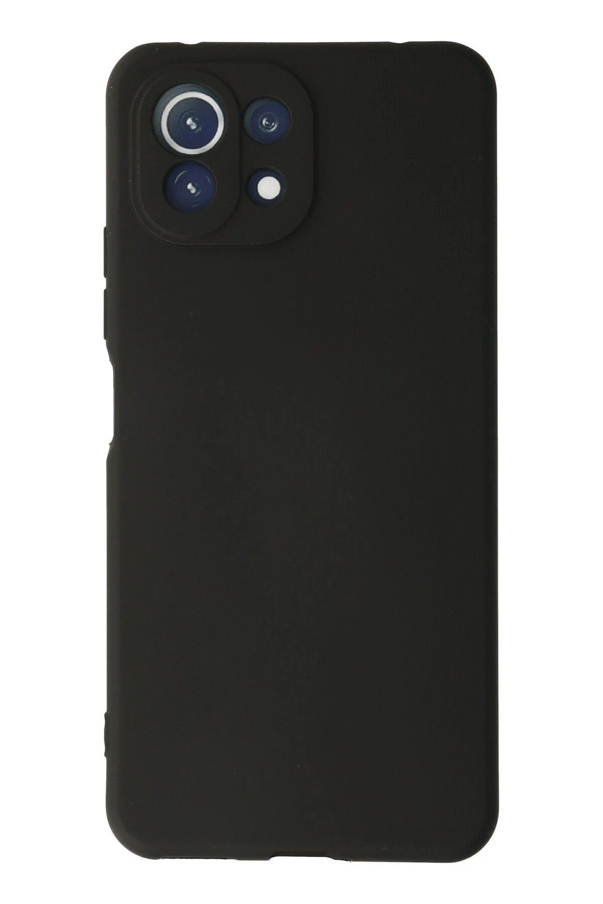 Toptan Bulurum Xiaomi Mİ 11 Lite Kılıf First Silikon - Siyah