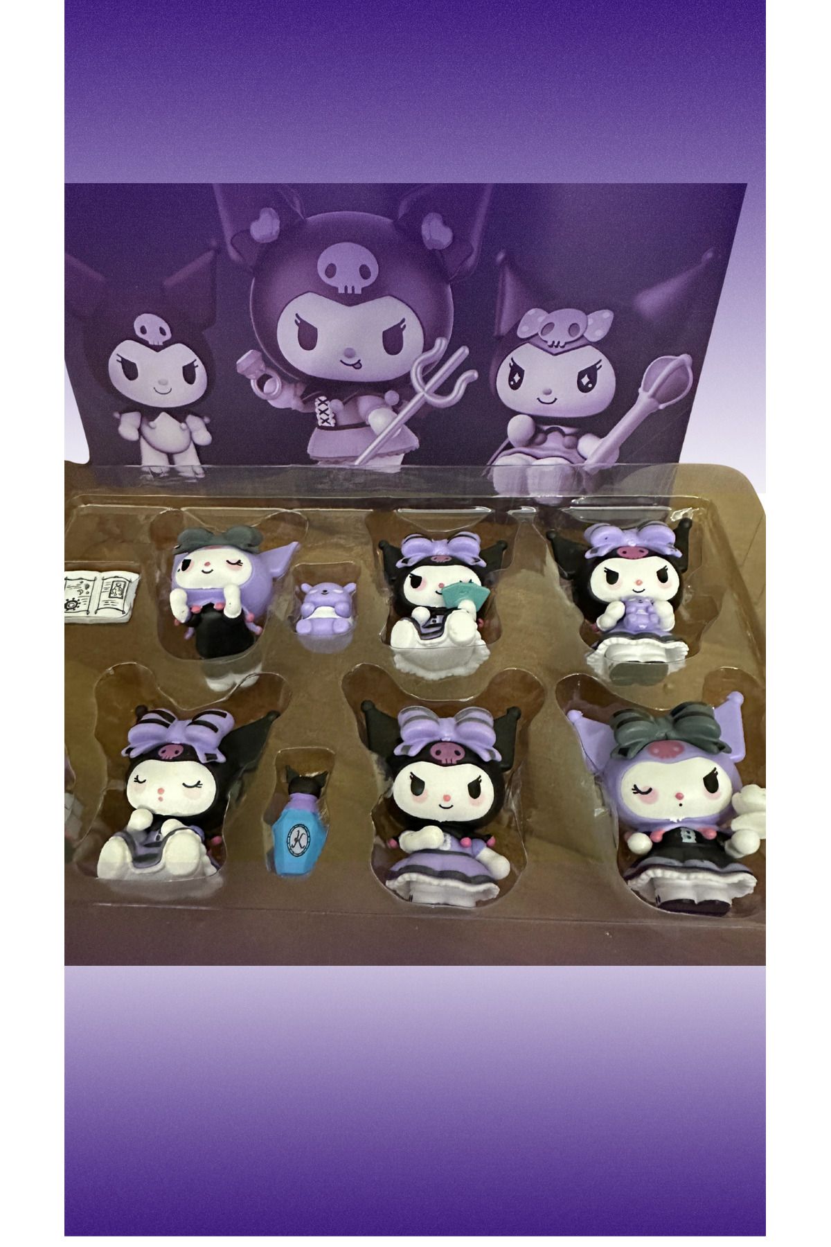 kuromi Şanslı Kehanet Serisi 6'lı Tam Set