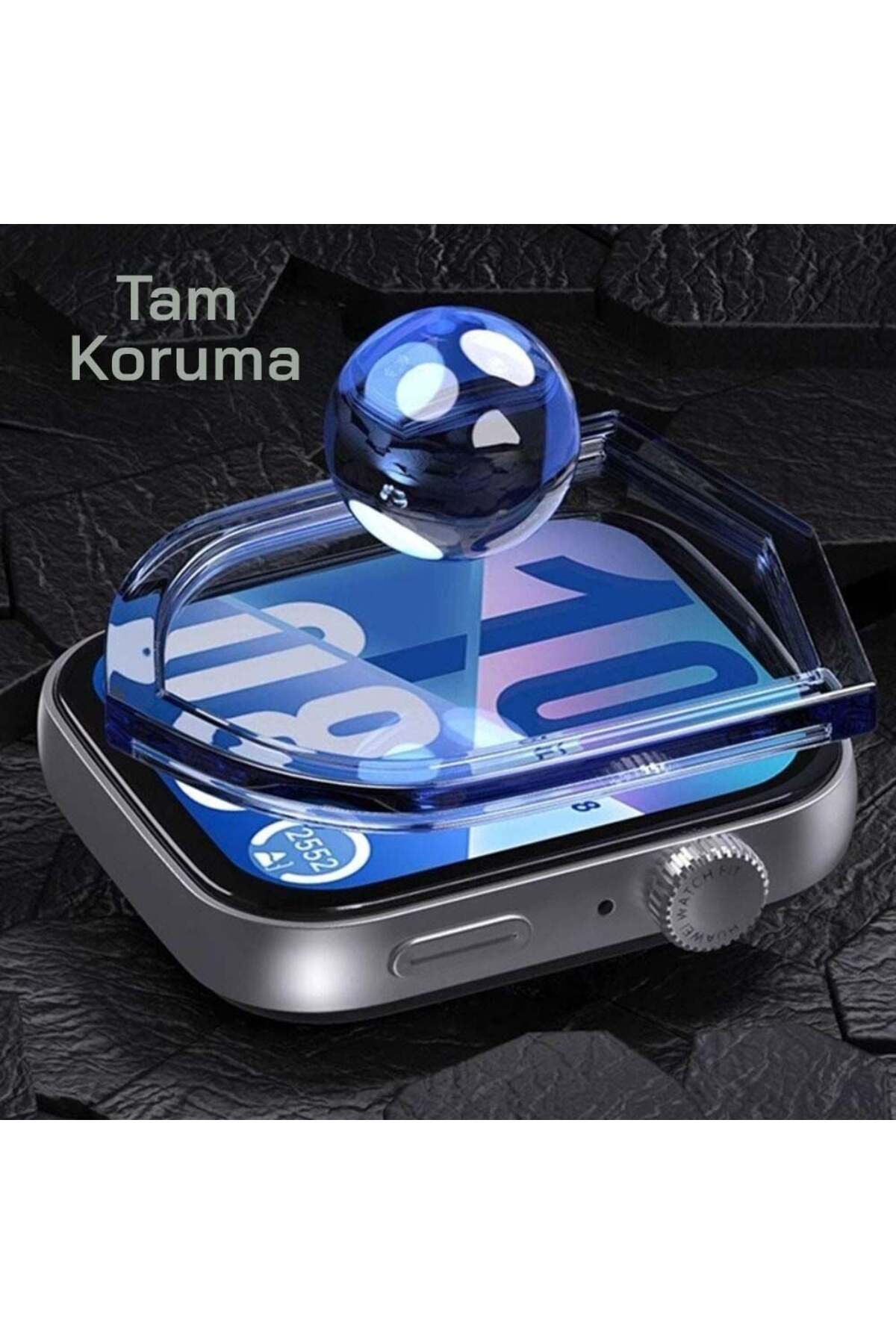 Huawei Watch Fit 4 Pro Uyumlu Ekran Koruyucu Takma Aparatlı Kolay Kurulum Dayanıklı Nano Koruma Camı