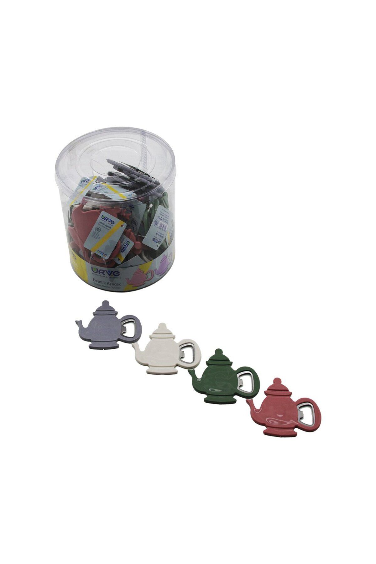 STOREMAX nffastore DEMLİK MODELİ MIKNATISLI ŞİŞE KAPAK AÇACAK RENKLİ PLASTİK - METAL Star Collect