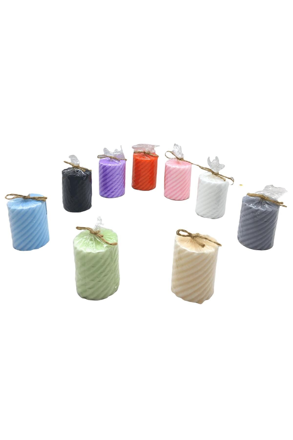 STOREMAX nffastore BURGU DESENLİ SİLİNDİR KOKULU MUM Star Collectionbuy 1051353