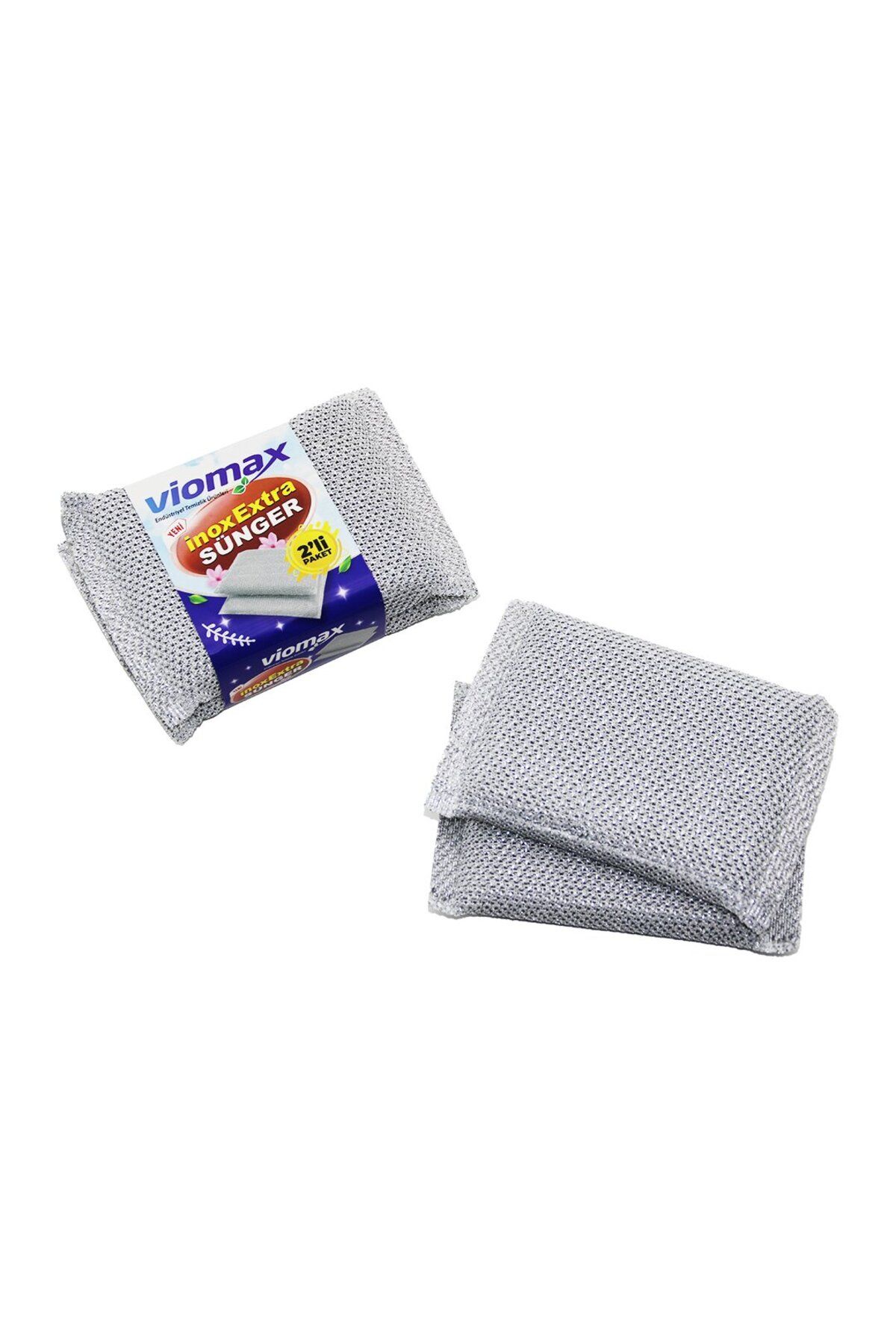 STOREMAX nffastore 2 PCS İNOX EXTRA TEMİZLİK - BULAŞIK SÜNGERİ Star Collectionbuy 1051353