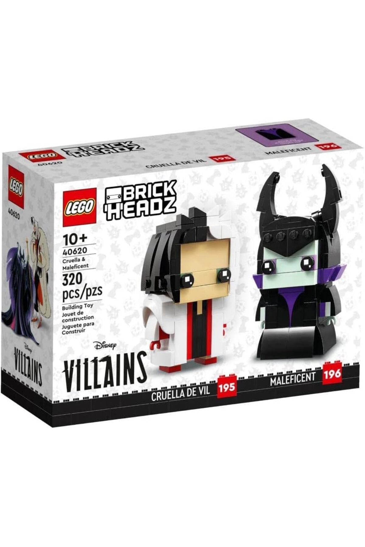 STOREMAX nffastore Brickheadz Cruella ve Maleficent 40620 Star Collectionbuy 1051353