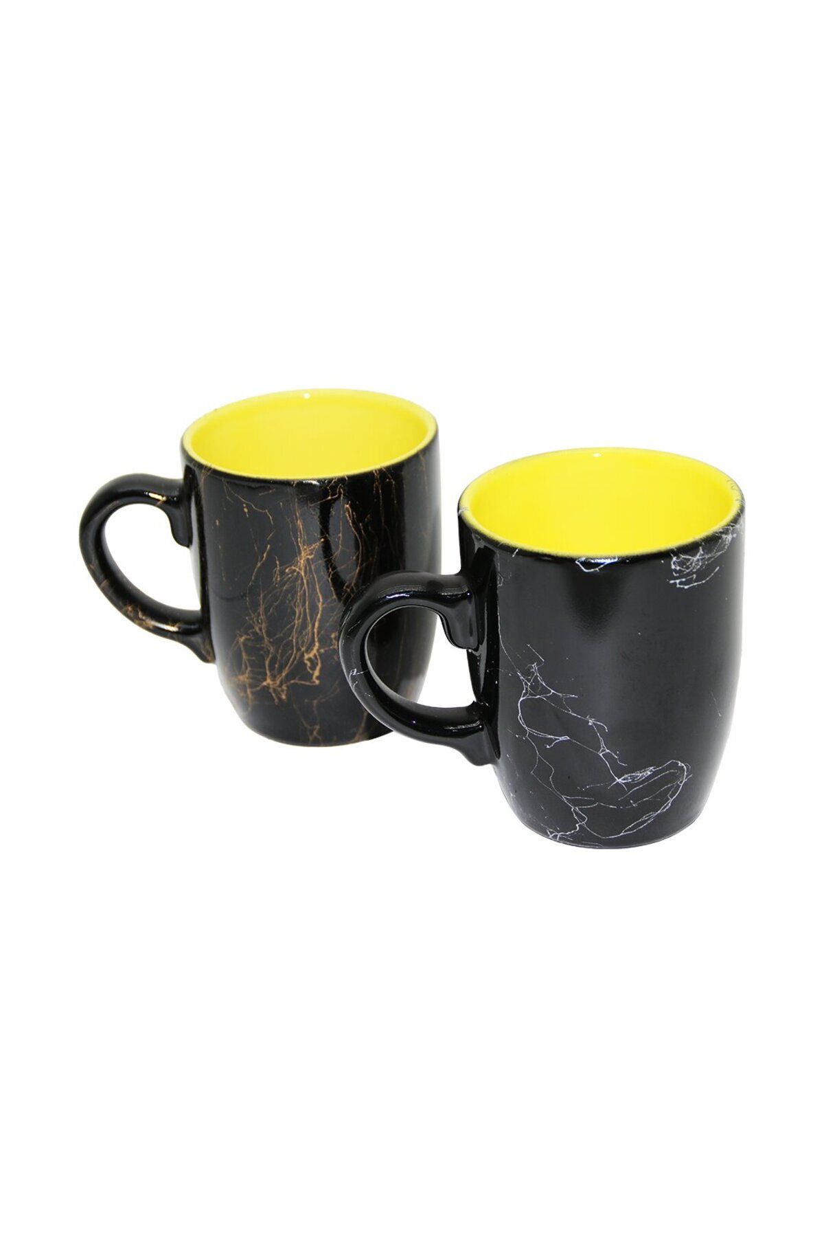 STOREMAX nffastore SİYAH - MERMER DESENLİ SERAMİK KUPA BARDAK Star Collectionbuy 1051353