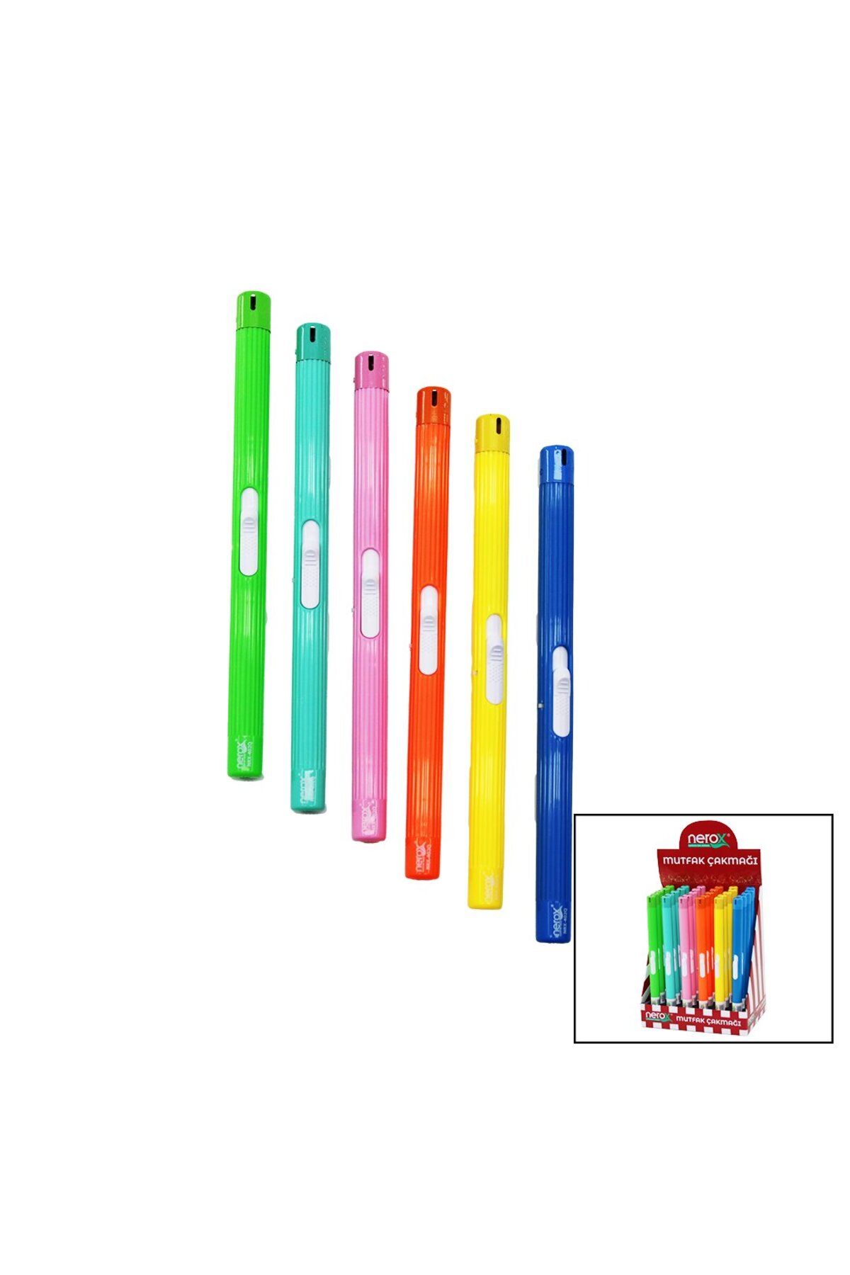 STOREMAX nffastore RENKLİ KALEM MODELİ MUTK ÇAKMAK İTMELİ ATEŞLEME Star Collectionbuy 1051353
