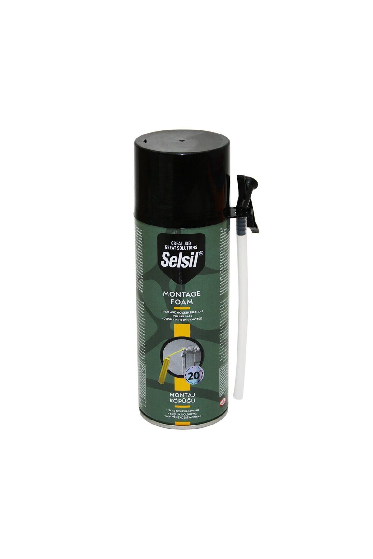 STOREMAX nffastore SELSİL PU KÖPÜK 300ML MONTAJ KÖPÜK 320GR Star Collectionbuy 1051353