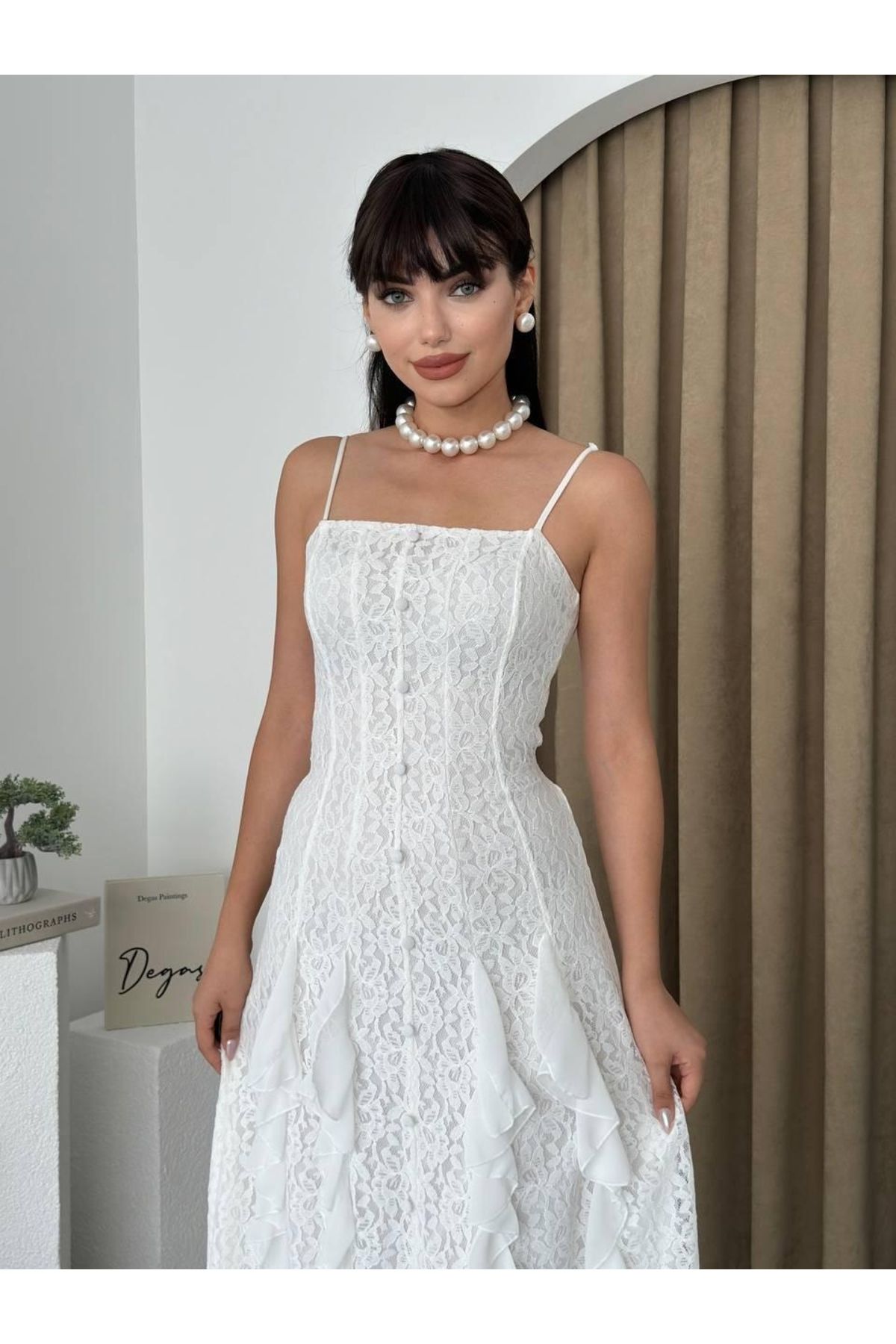 ETİLER COLLECTION Tivoli İp Askılı Elbise