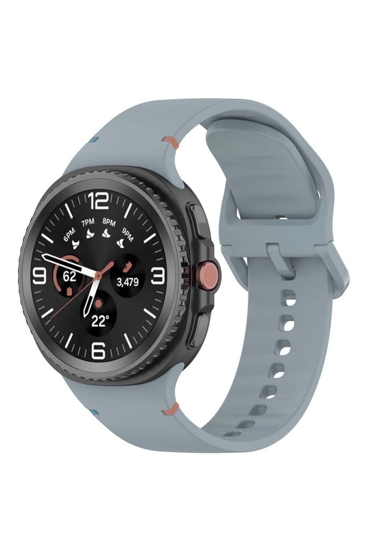 Deppo Trend Samsung Galaxy Watch Ultra 1/2 Series 47mm Uyumlu Kordon Liquid Silikon Spor Renkli Kordon