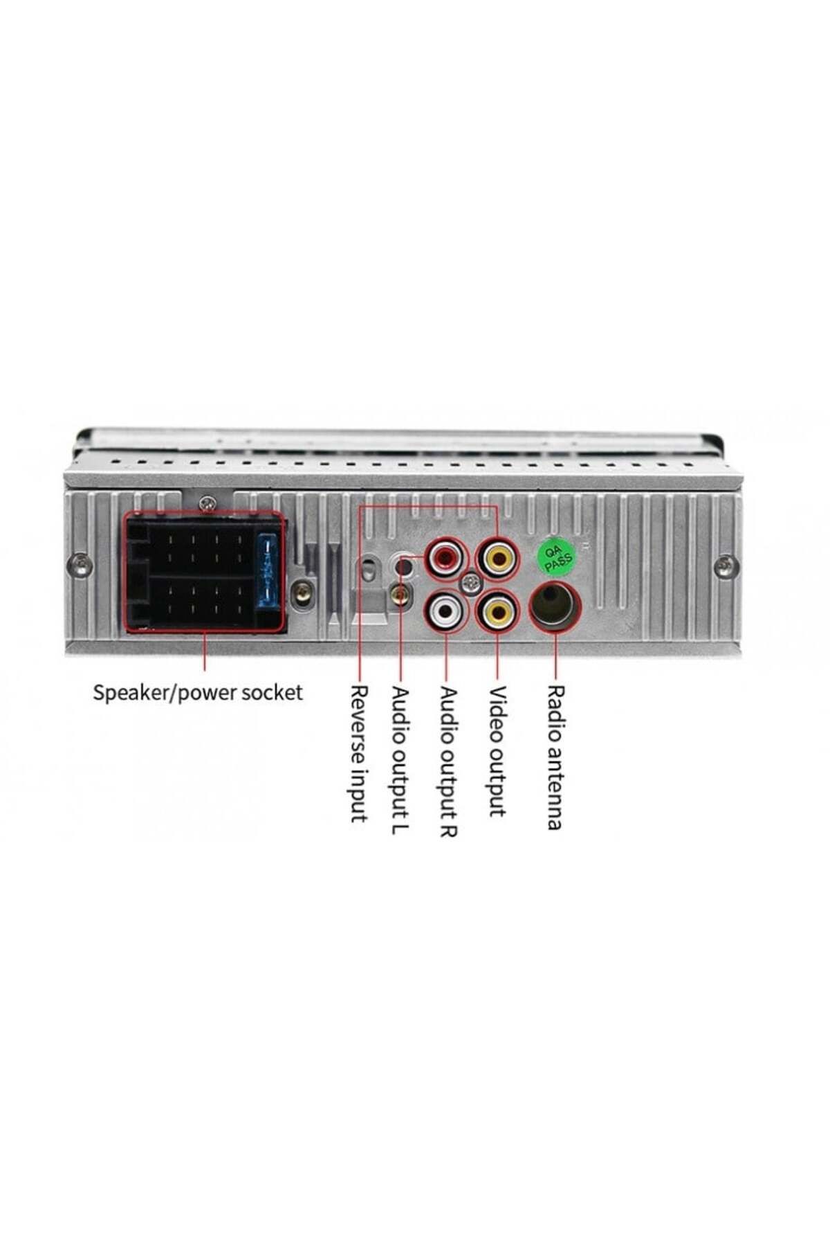 TECHSTAR-Car Radio MP5 PLAYER Techstar® 4022D SMART 1DIN, with 4.1" Display, Bluetooth, Remote Control 12