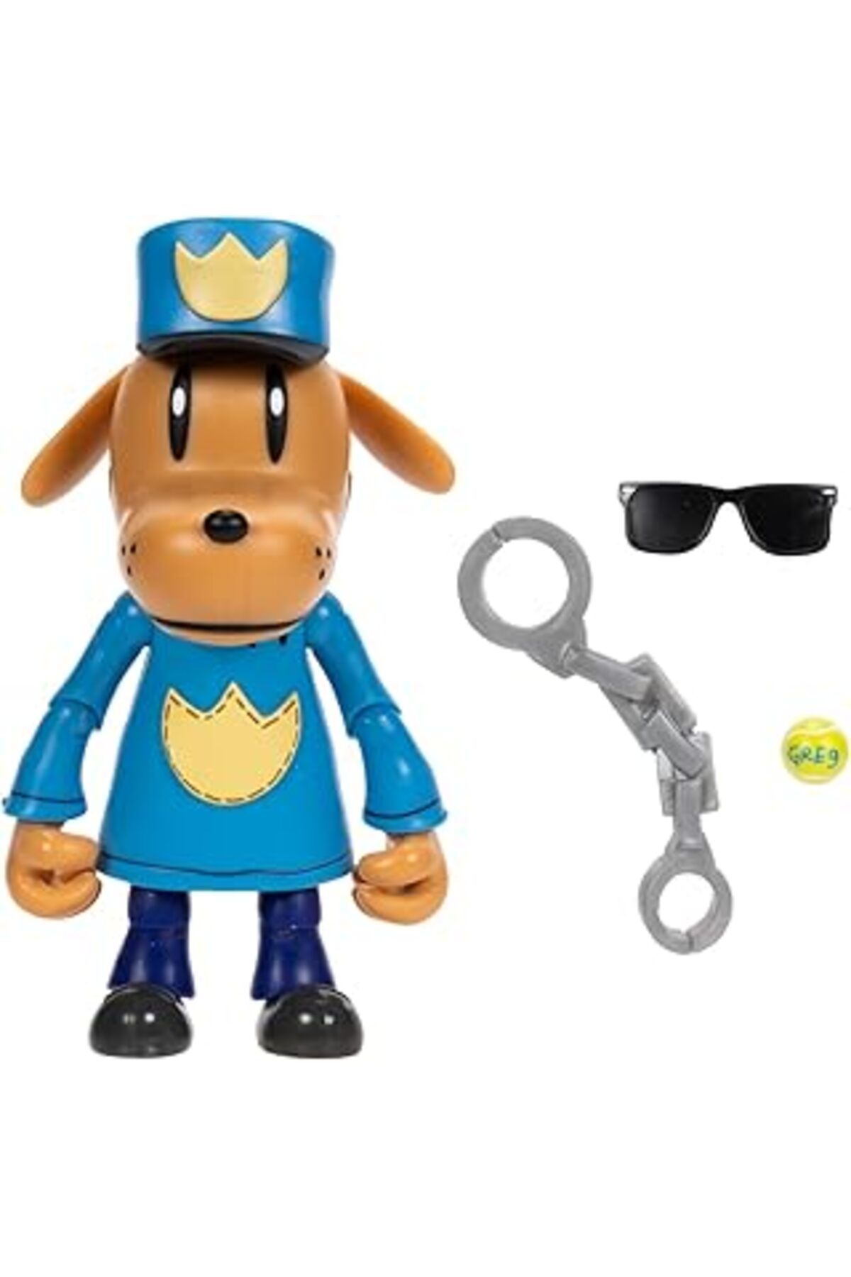 Pazarcan Dog Man Film 5 Inç Dog Man Mafsallı Aksiyon Figürü, Jakks Pacific'Ten Tüm Film Aksiyon Figürlerini