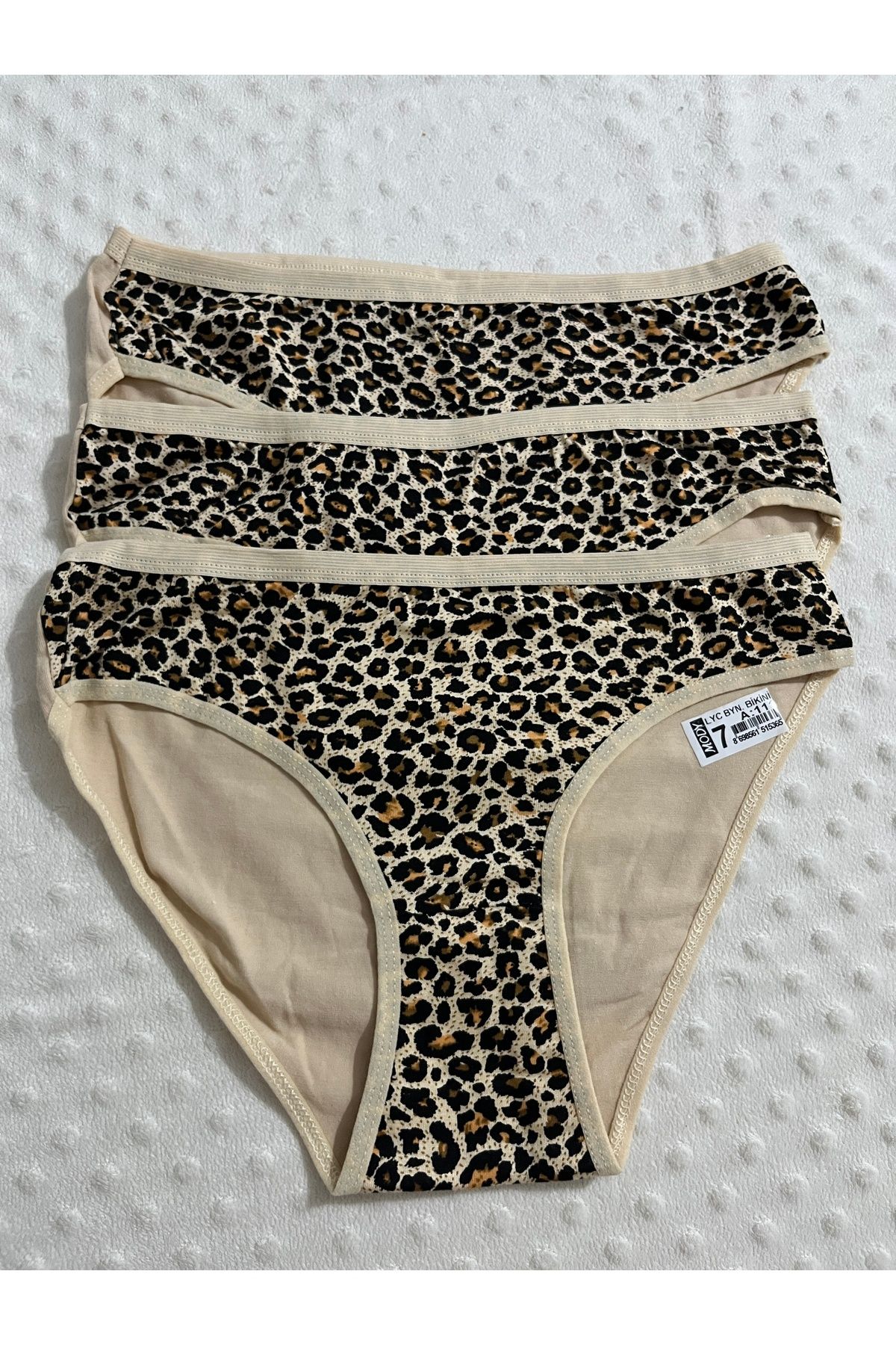 MODY 3'LÜ LEOPAR DESEN KÜLOT
