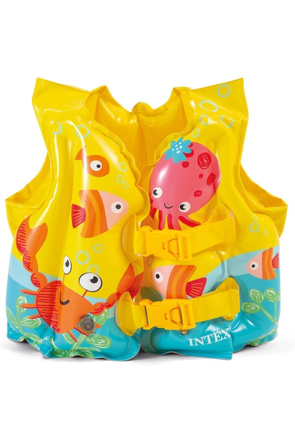 Intex Deniz Yeleği - Şişme Can Yeleği - Yüzme Can Yeleği - Swim Vest - Şişme Cankurtaran Yelek 41x30 cm.