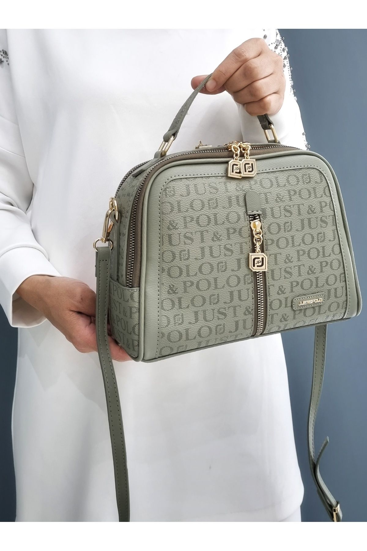 Just Polo JP JUST POLO KADIN 4 BÖLMELİ OMUZ VE ÇAPRAZ ÇANTASI