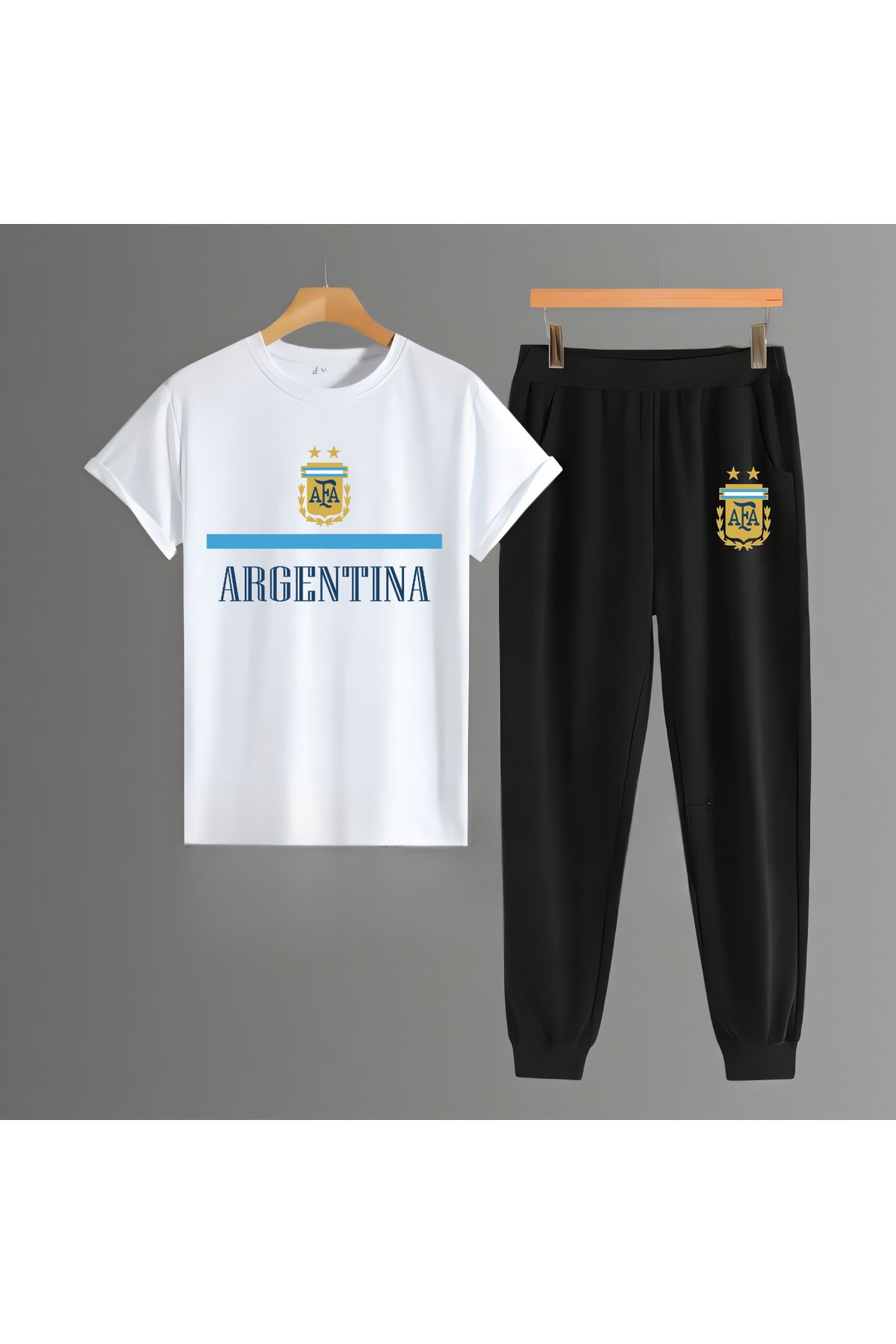Biy Store Arjantin milli takım forma futbol sırt baskılı unisex erkek tişört kadın t-shirt eşofman takımı