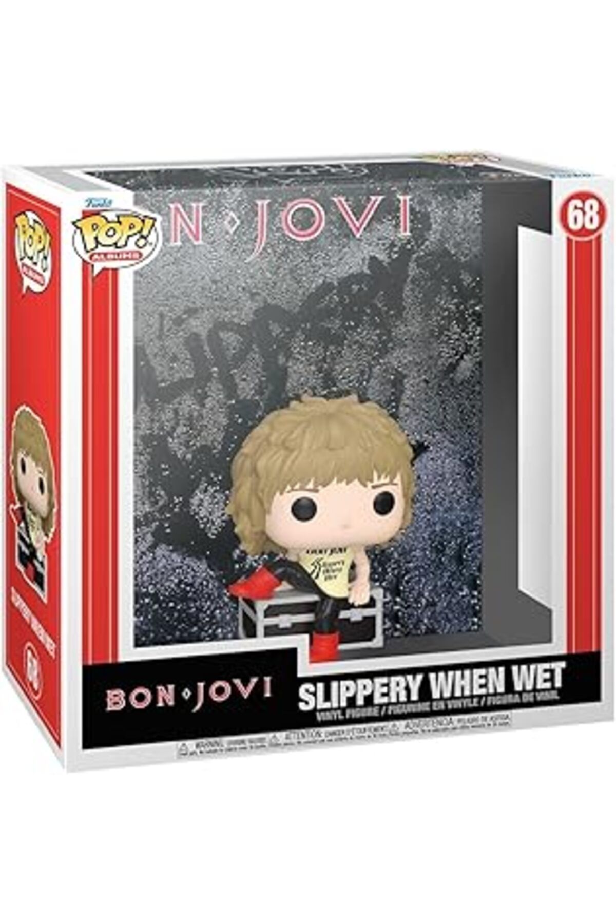 Qedii Funko Pop Albums: Bon Jovi - Slippery When Wet Figür