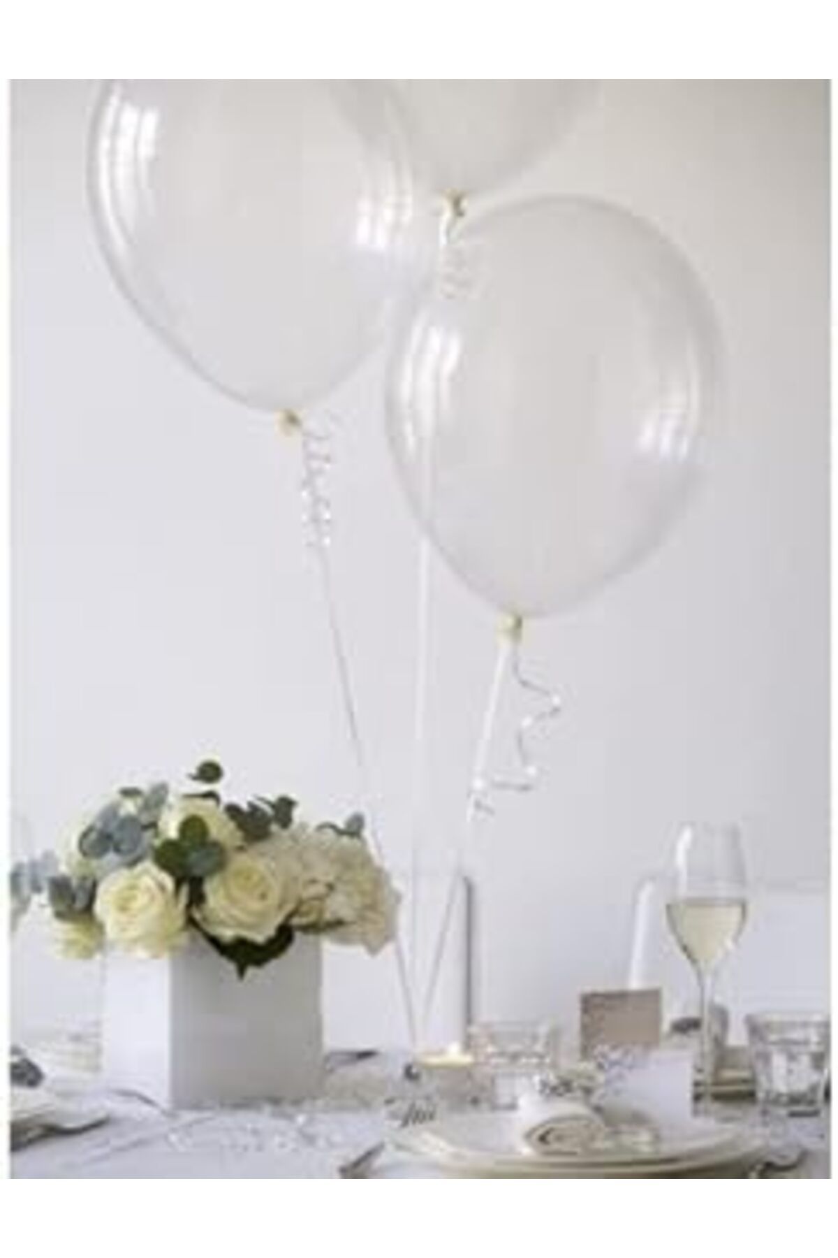 Pazarcan Benim Marifetlerim - Düz Şeffaf Balon 12 Inch 10 Adet