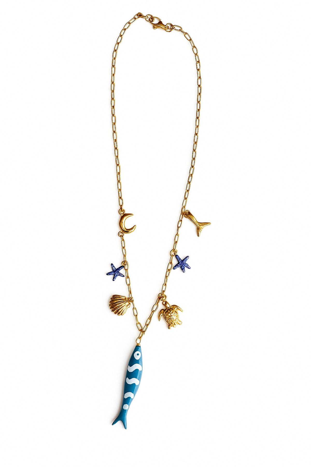 Venus Design Balık Charm Kolye